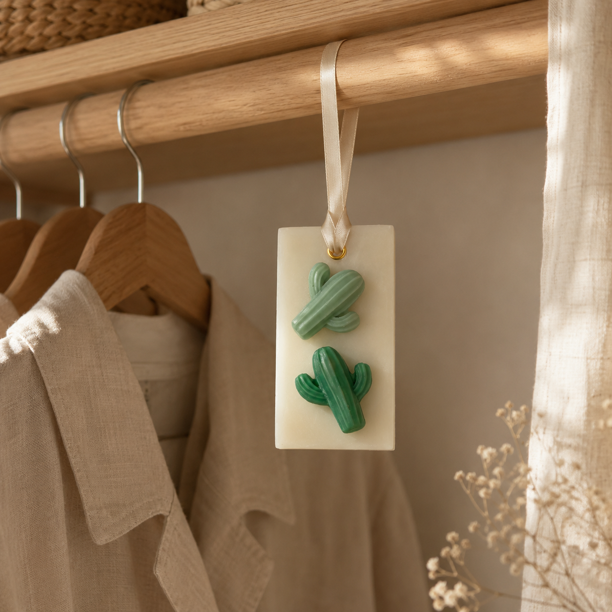 Decorative Wax Tablet – 100g Scented Soy Wax | Long-Lasting Home Fragrance for Wardrobes, Drawers & Close Spaces