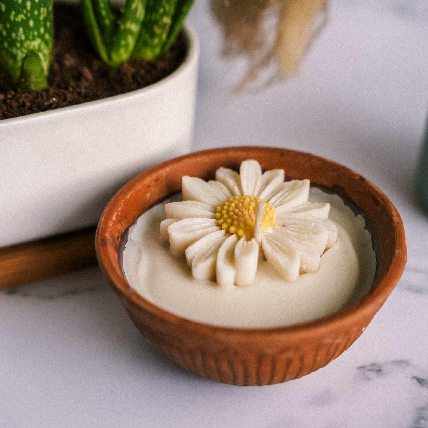 Terracotta Candle
