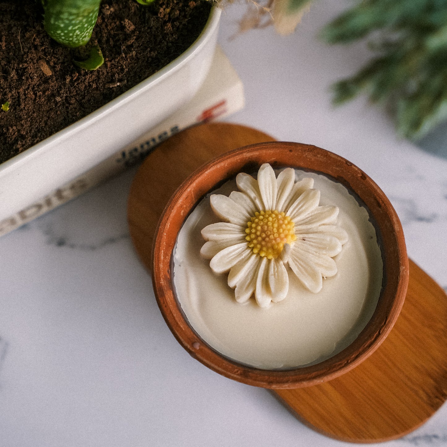 Terracotta Candle