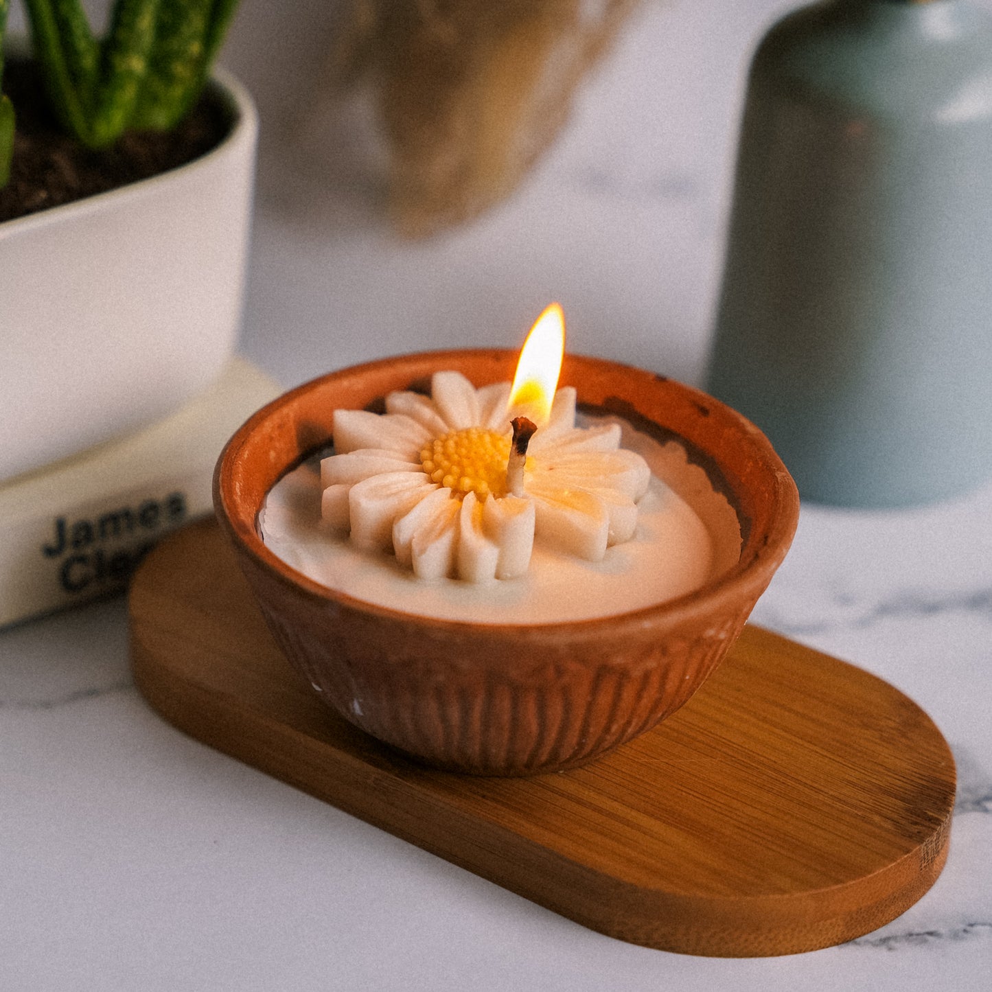 Terracotta Candle