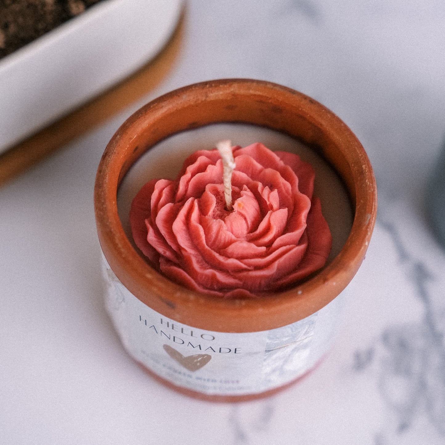 Terracotta Candle