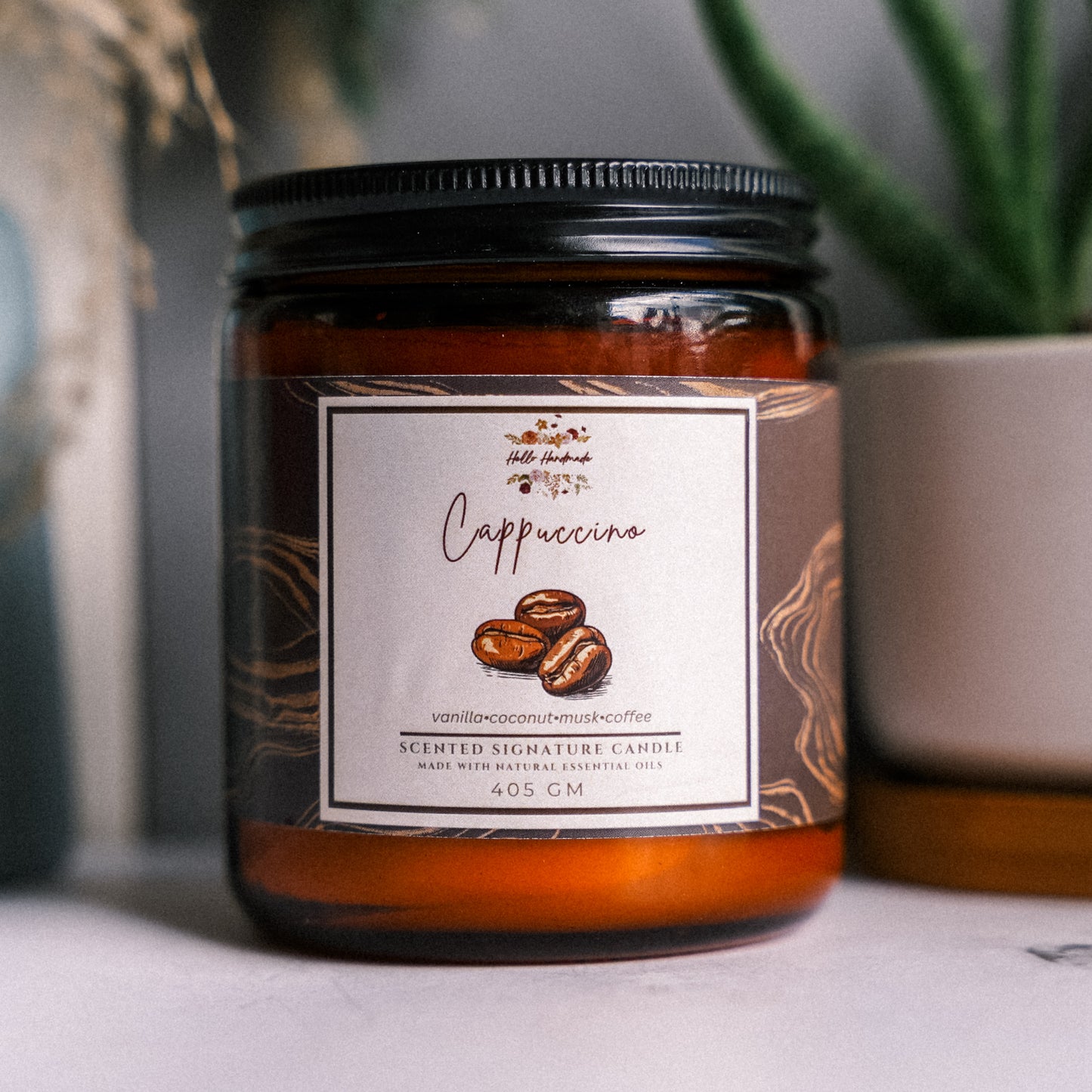 Scented Signature Candle (405 GM)