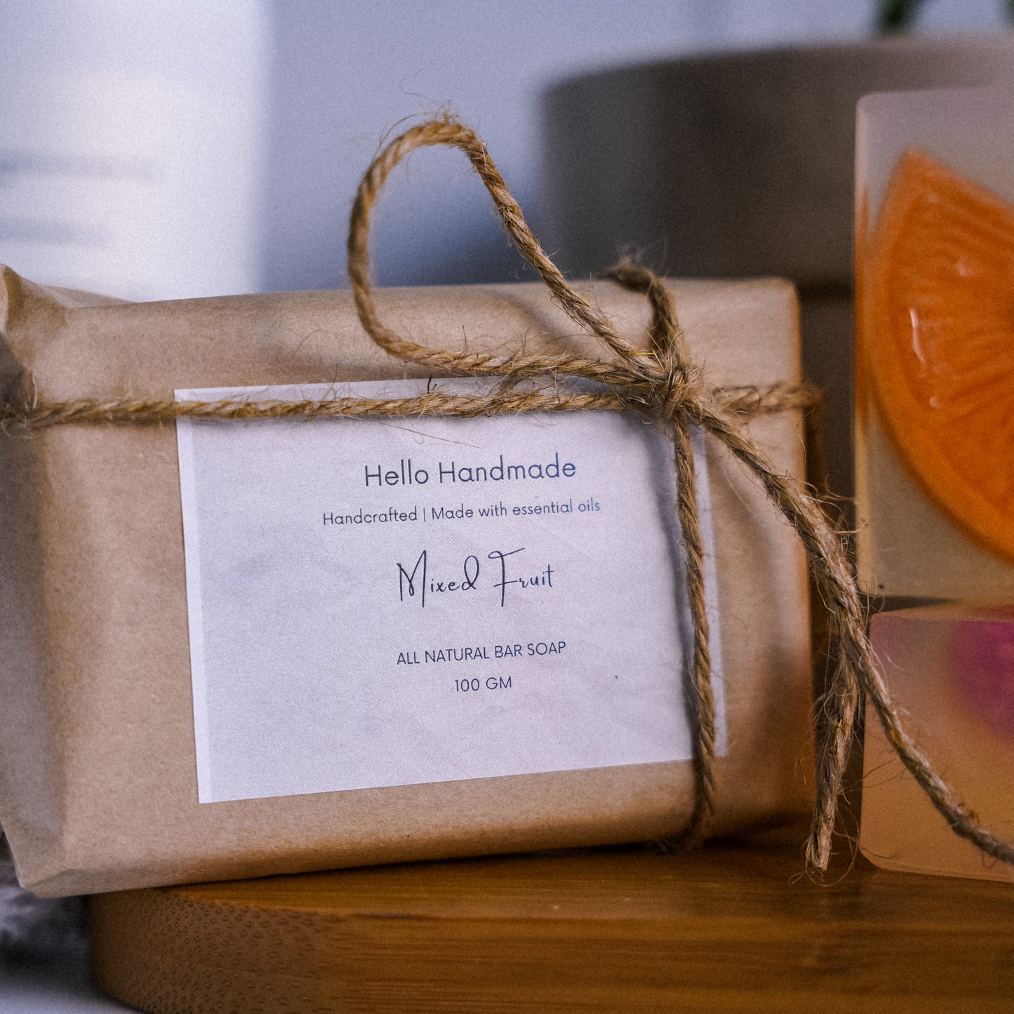 Handmade Artisanal Bar Soap (Pack of 3)