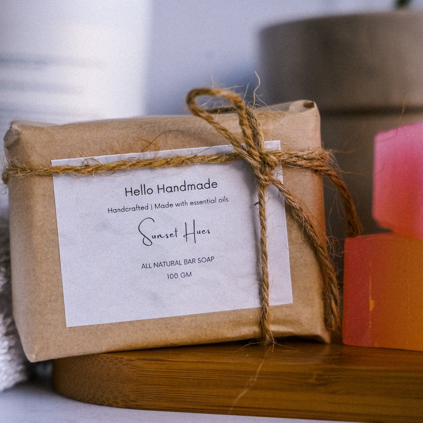Handmade Artisanal Bar Soap (Pack of 3)