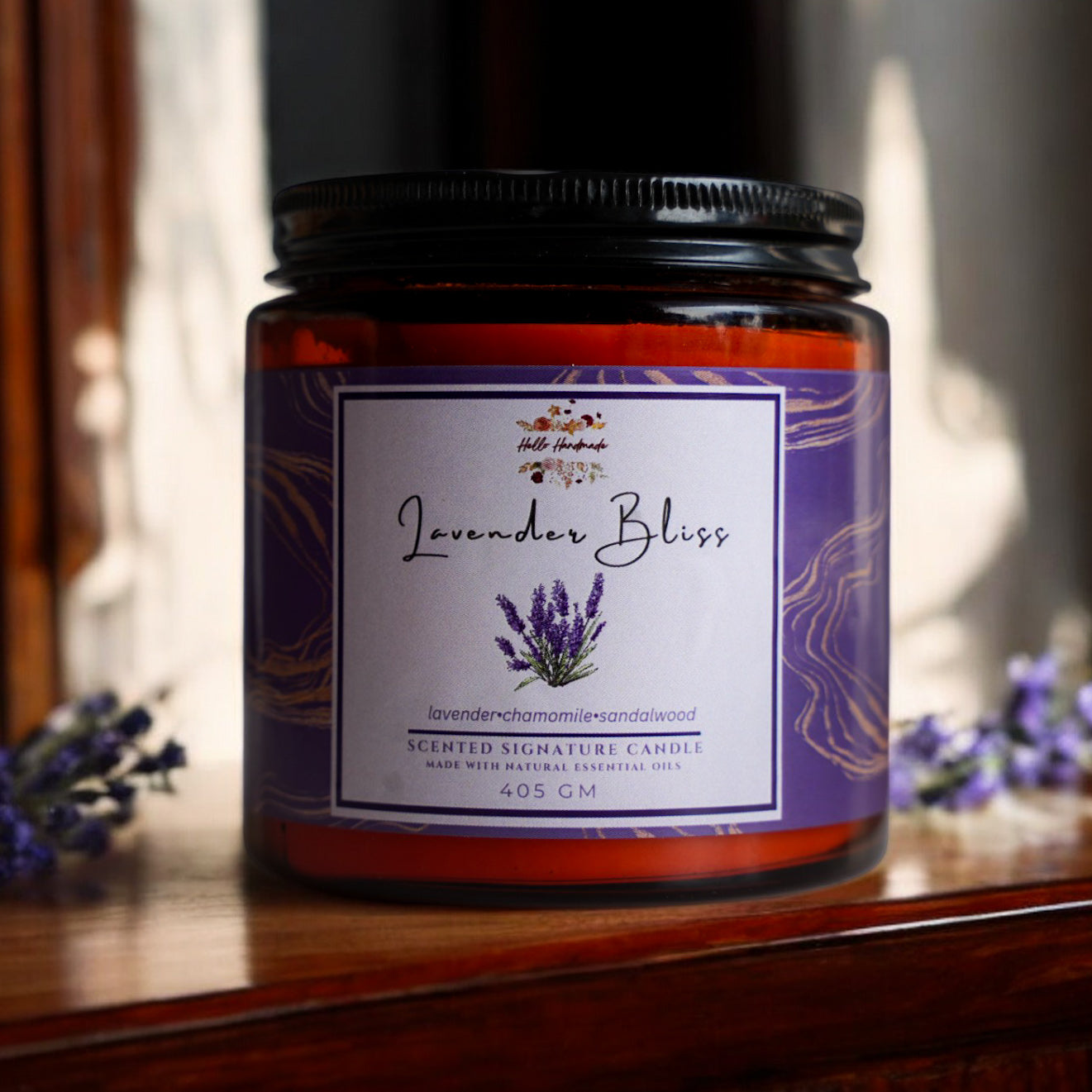 Scented Signature Candle (405 GM)