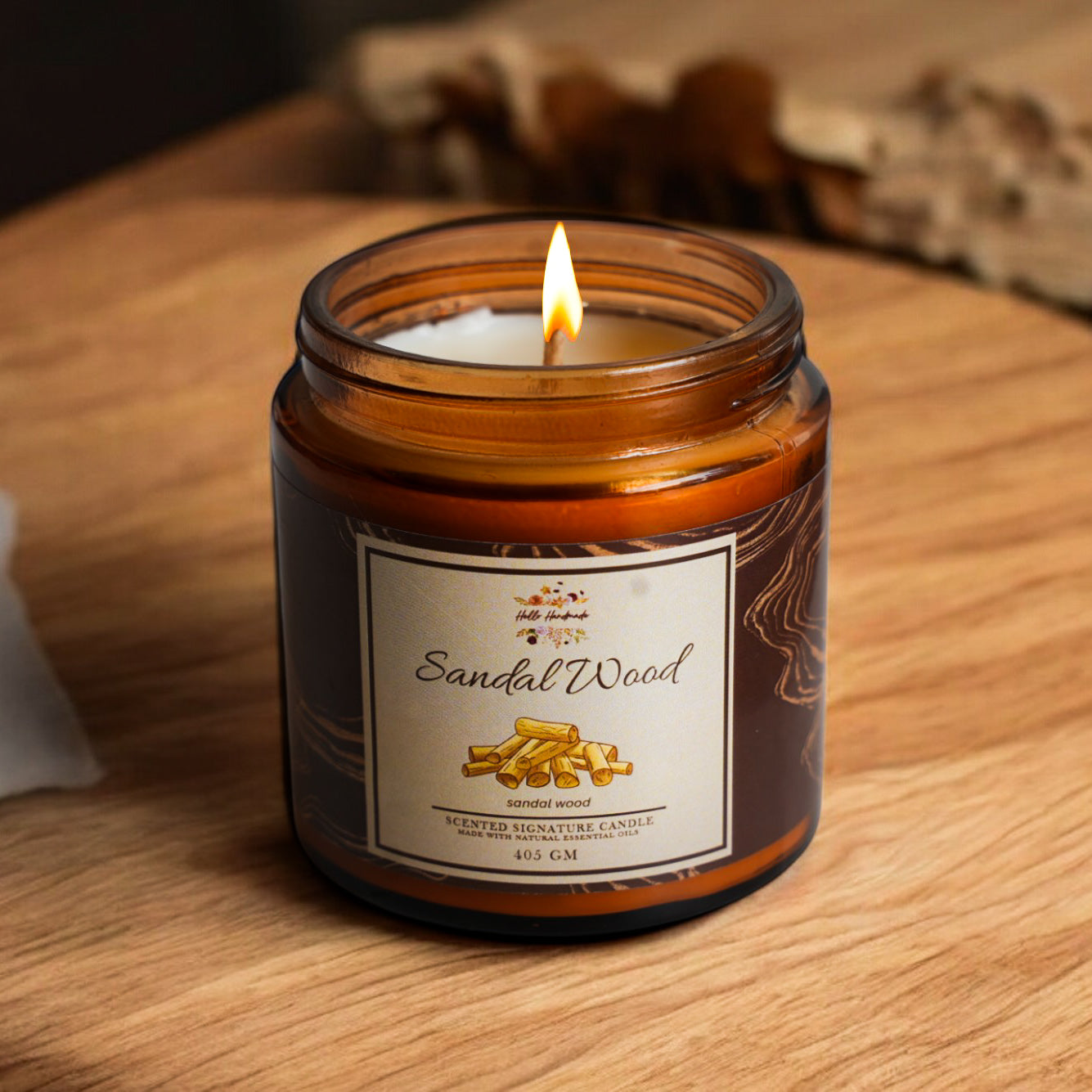 Scented Signature Candle (405 GM)