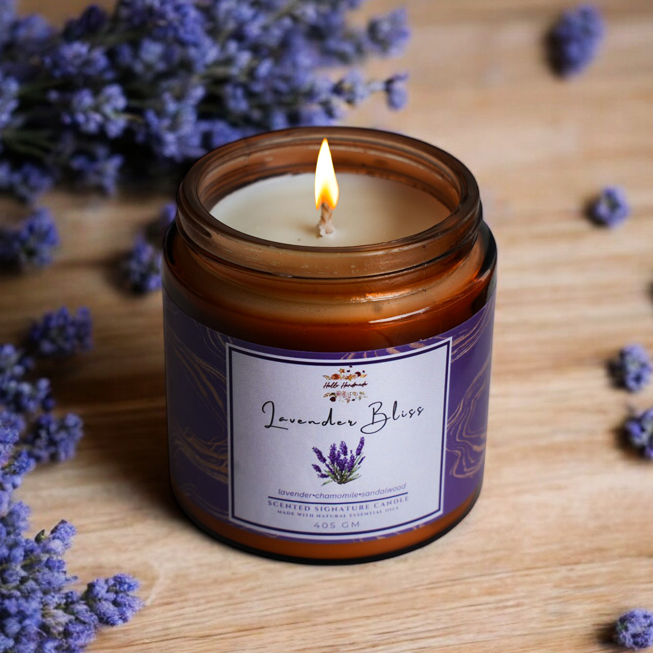 Scented Signature Candle (405 GM)