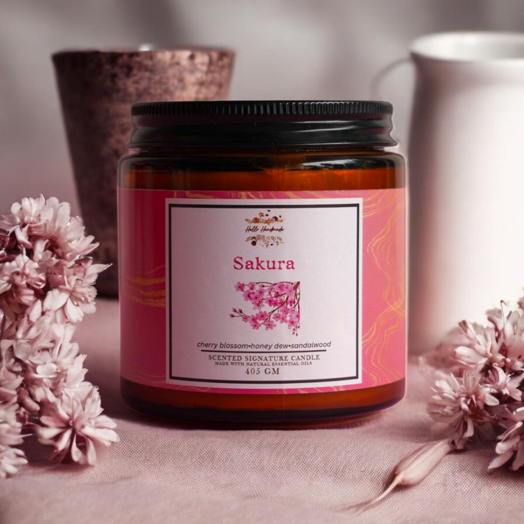 Scented Signature Candle (405 GM)