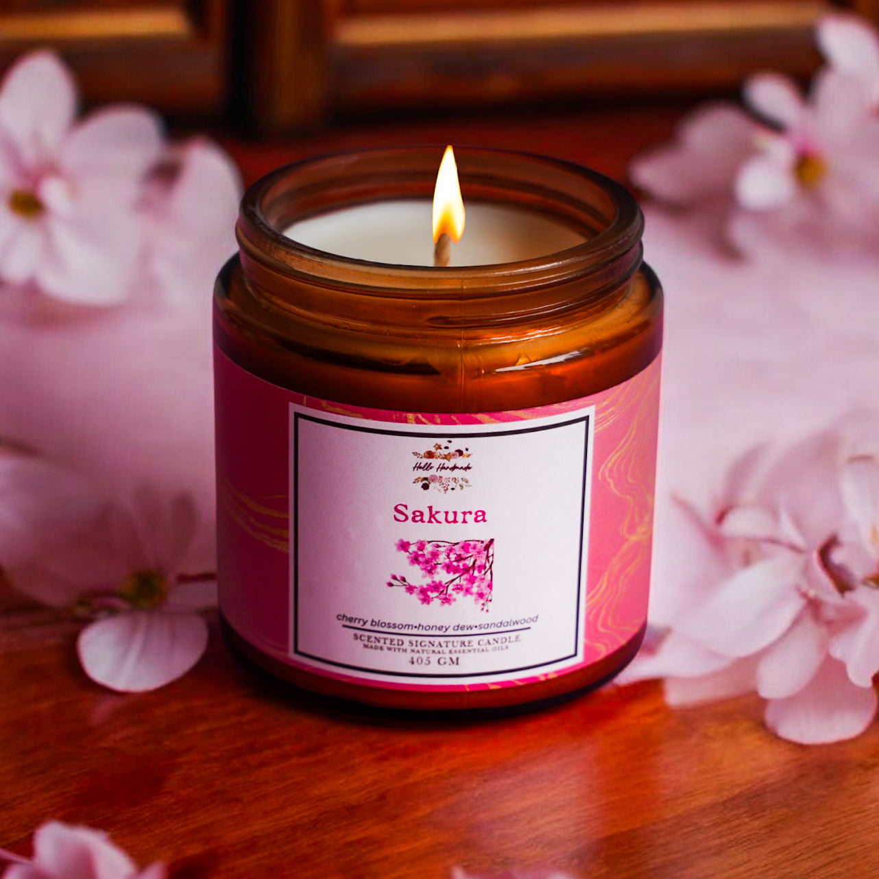 Scented Signature Candle (405 GM)