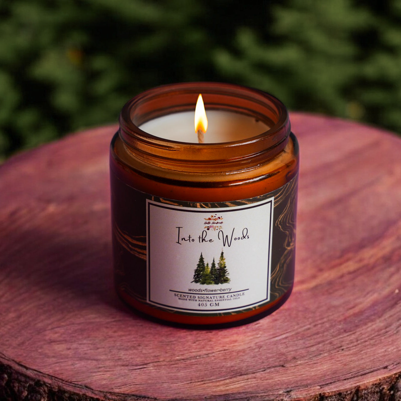 Scented Signature Candle (405 GM)