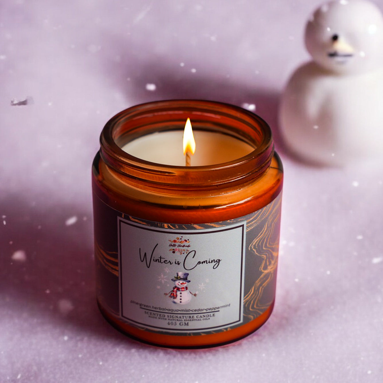 Scented Signature Candle (405 GM)