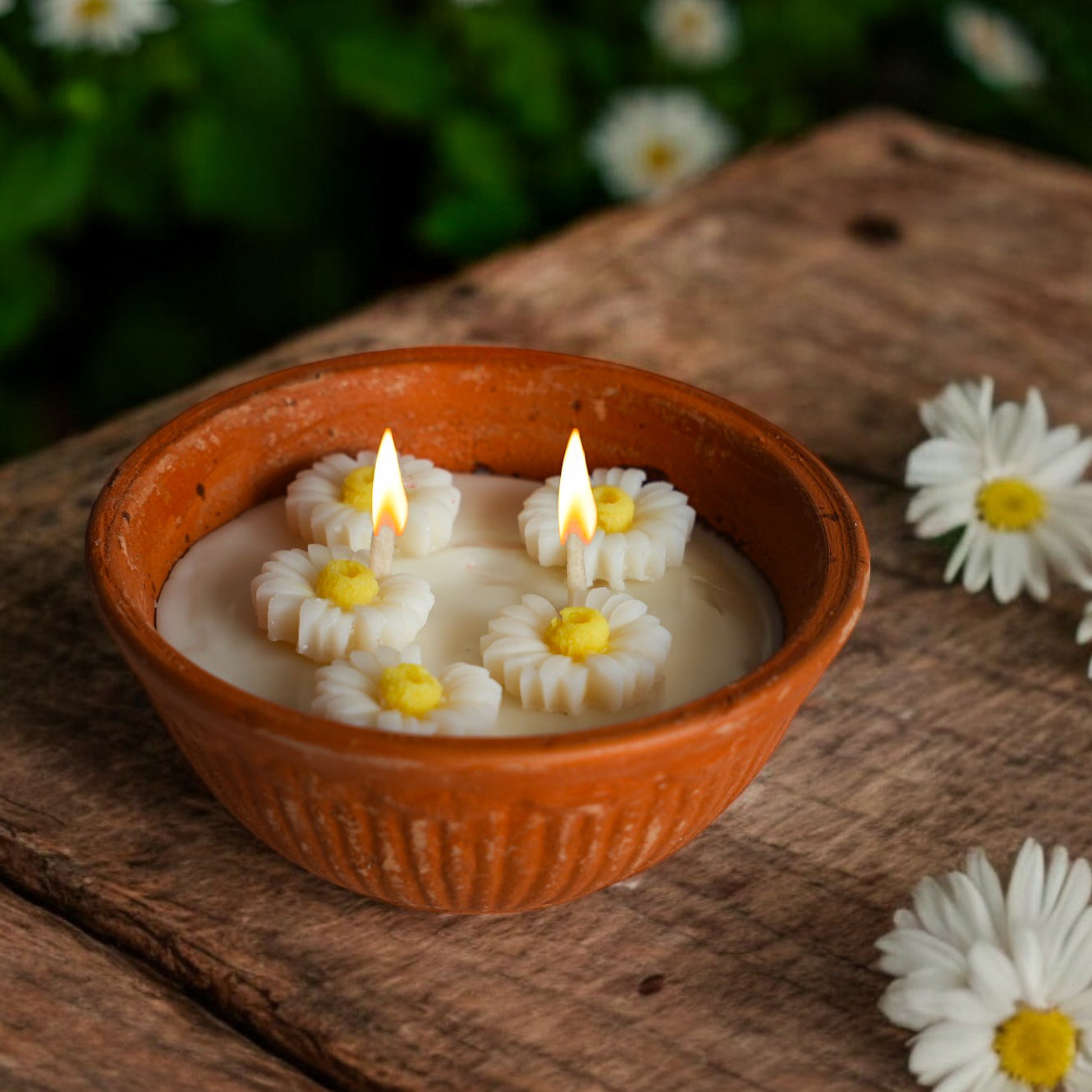 Terracotta Candle