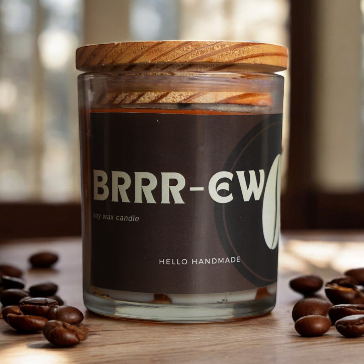 Scented Latte Jar Candle