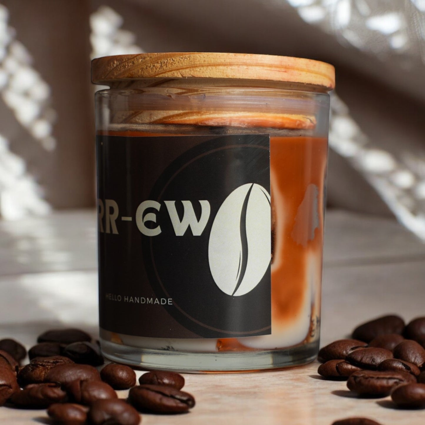 Scented Latte Jar Candle