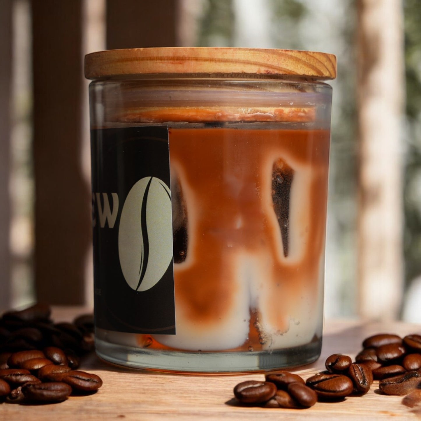 Scented Latte Jar Candle
