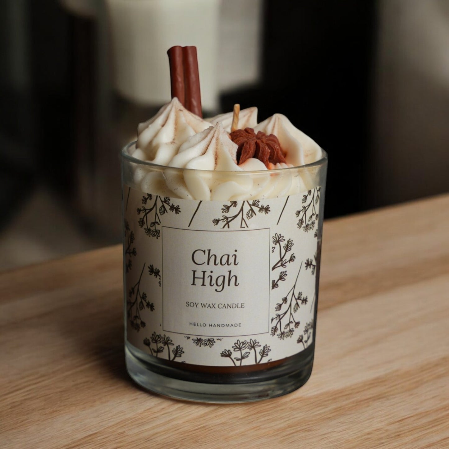 Scented Latte Jar Candle