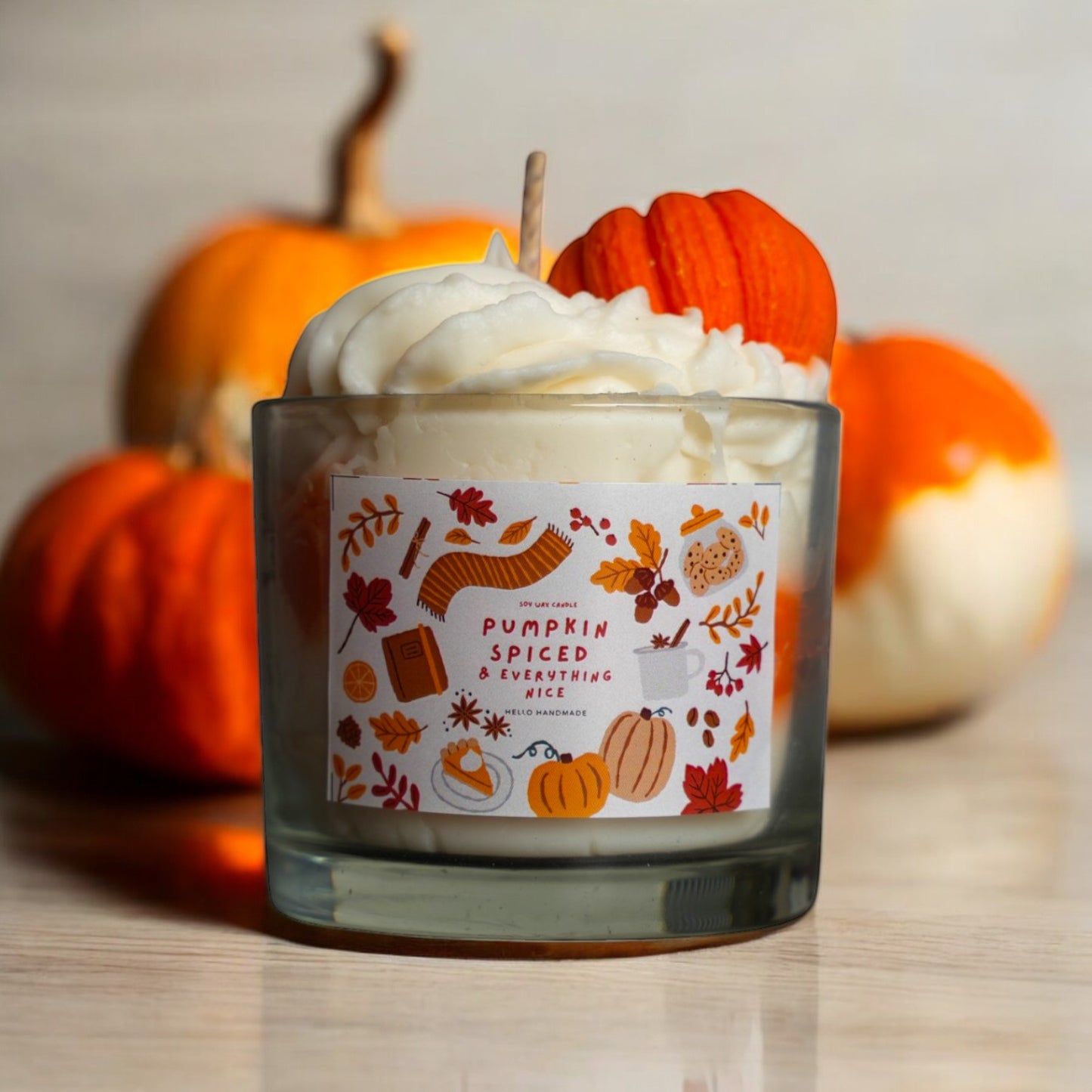 Scented Latte Jar Candle