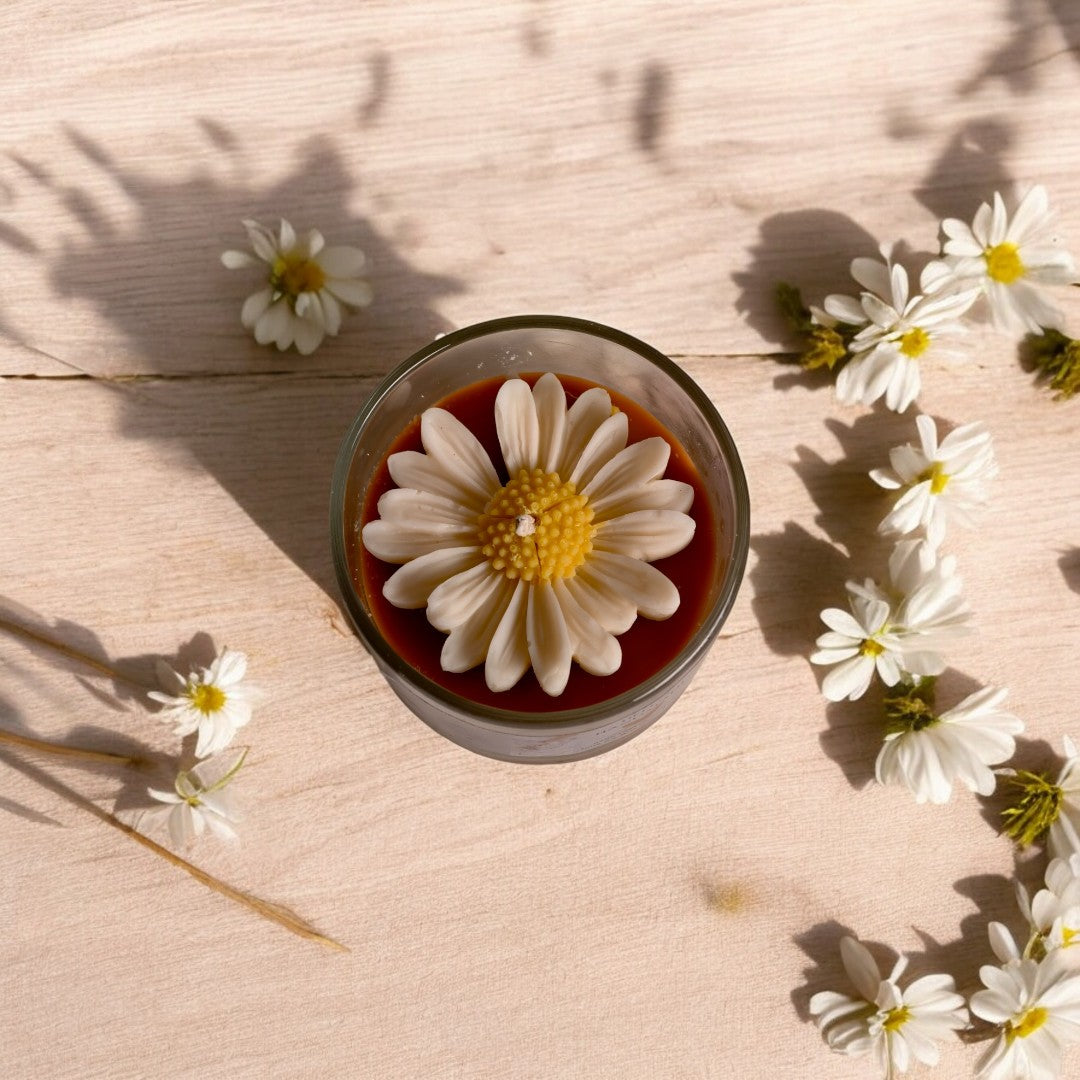 Dreamy Daisy Murphy Glass Jar Candle