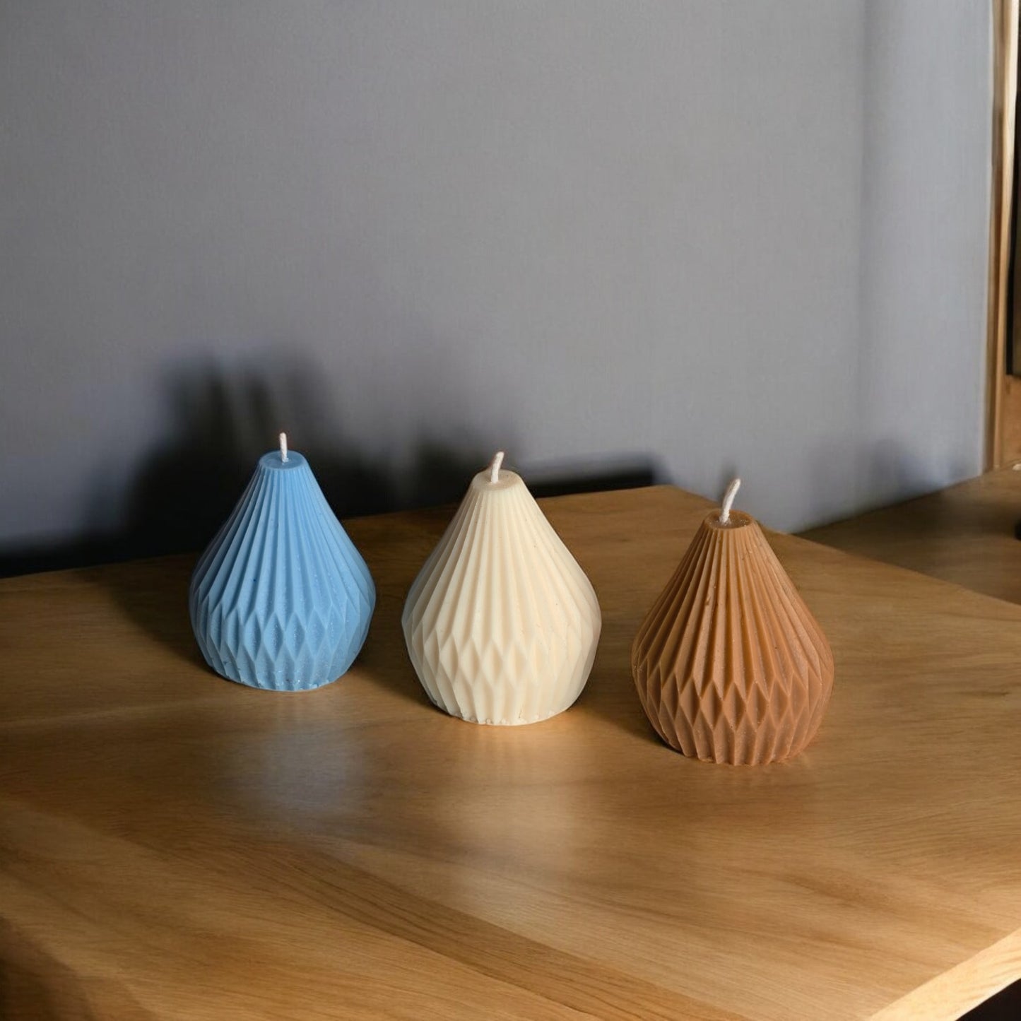 Cone Candle (Vanilla Scent)