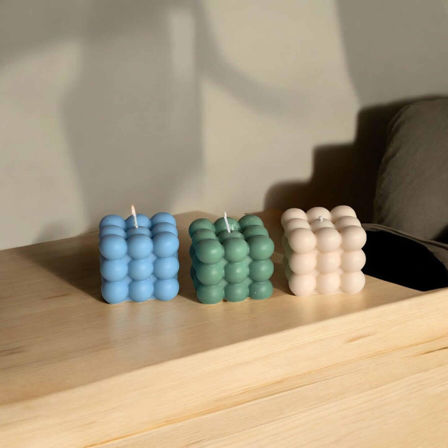 Large Bubble Candle Set