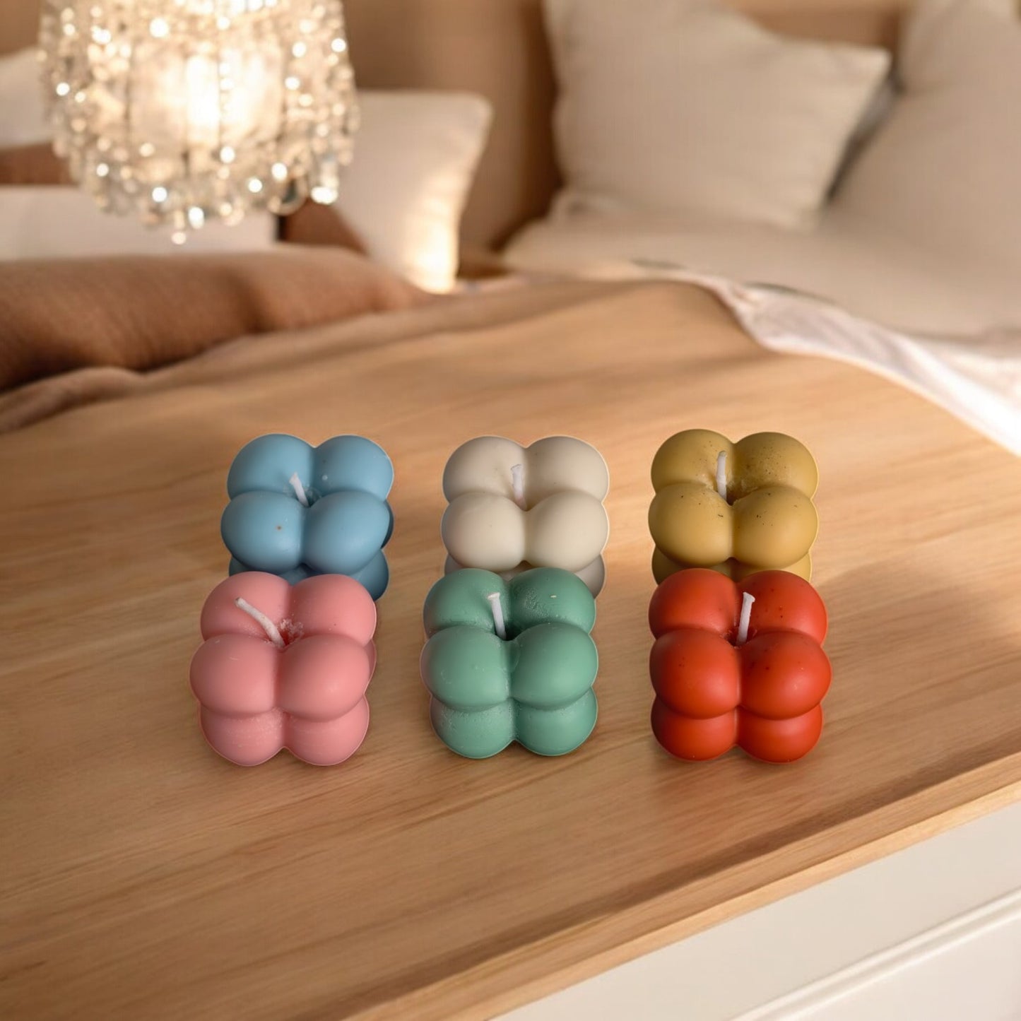 Small Bubble Candle Set