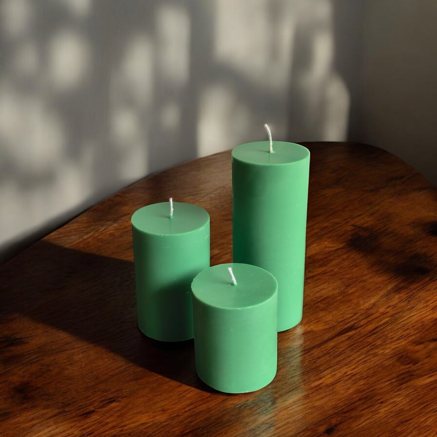 Large Pillar Candle Set of 3 (Warm Vanilla)