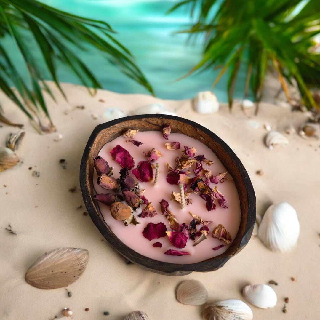 Coconut Shell Candle