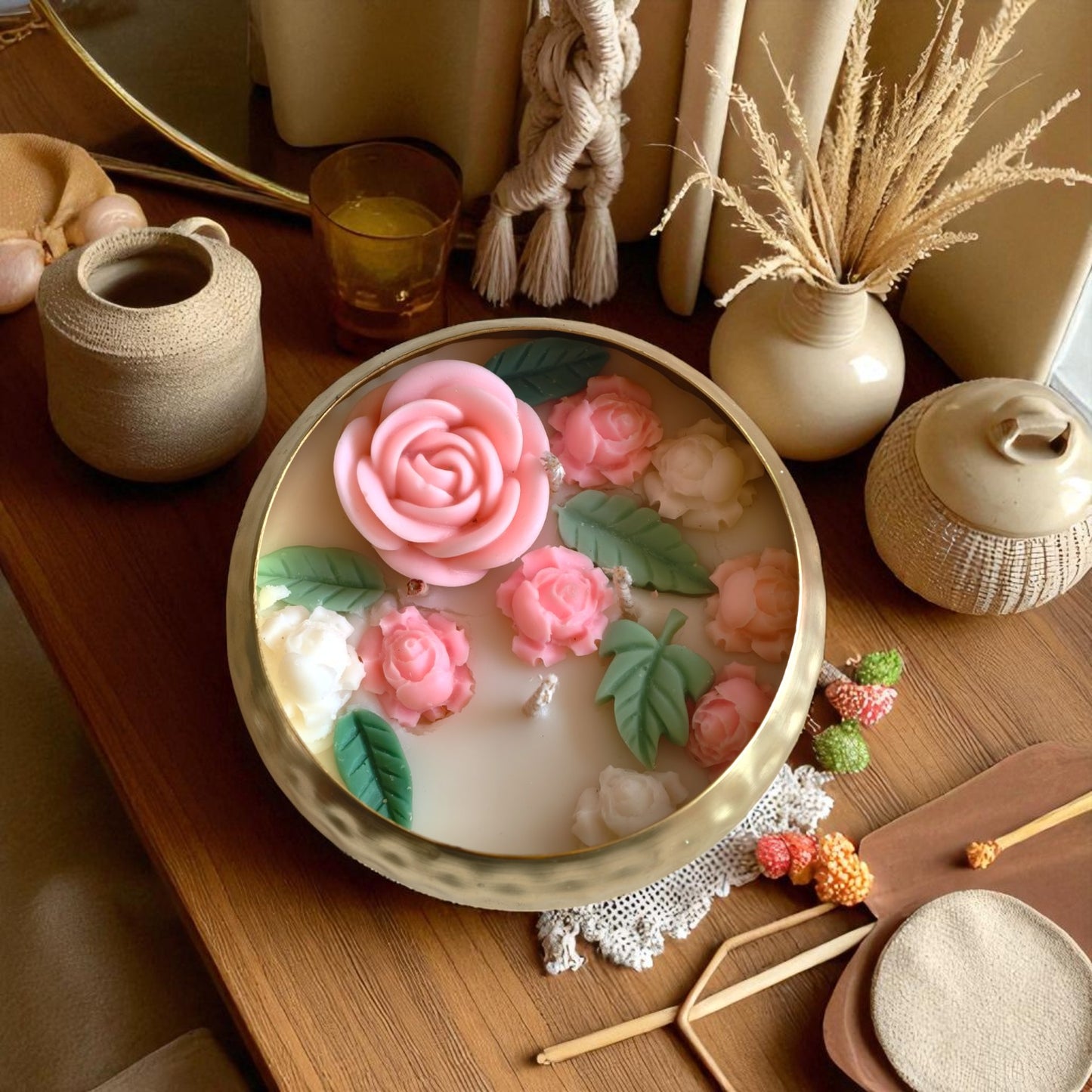 Rosé Luxe Metal Urli (British Rose Scent)