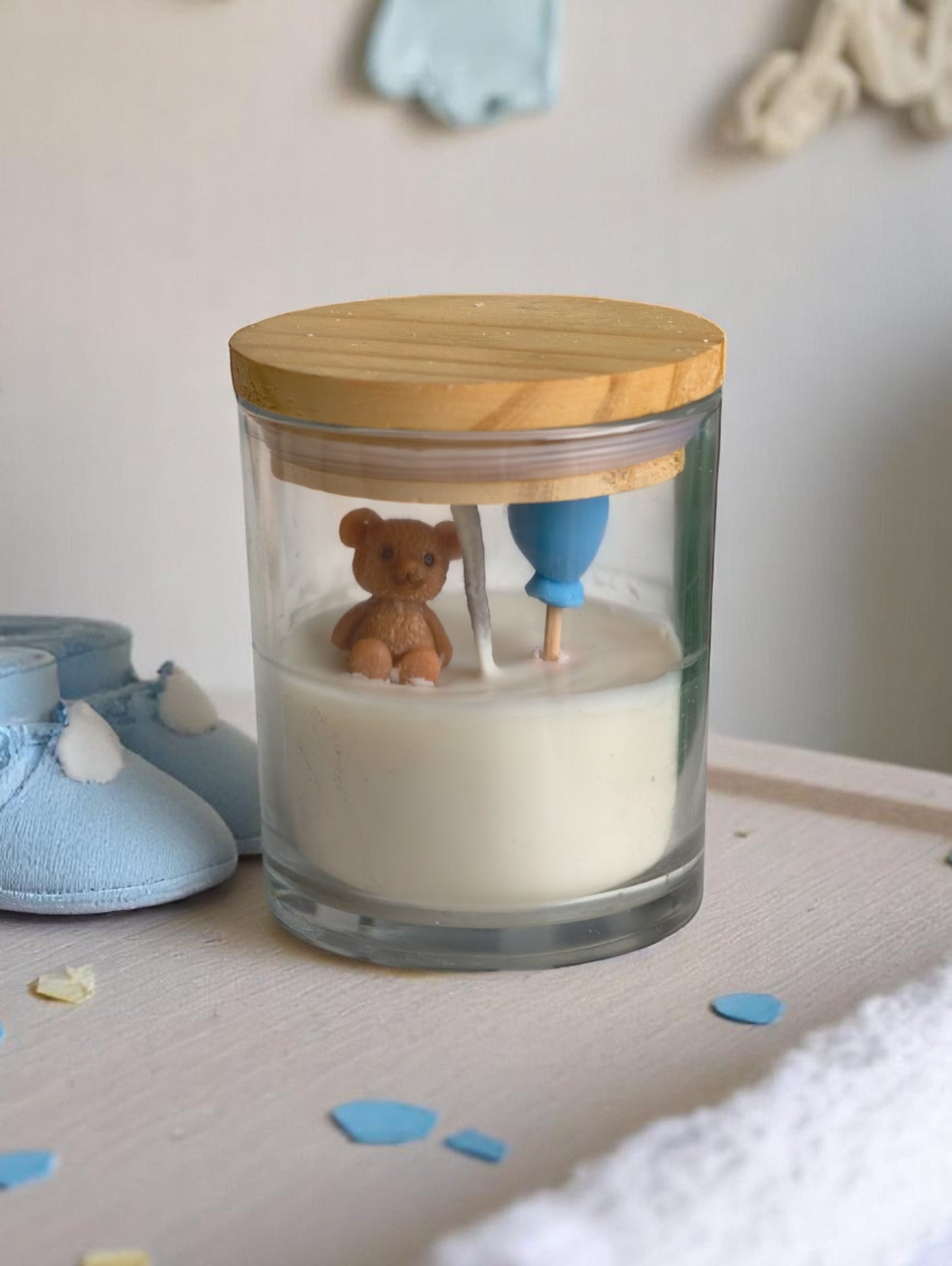 Baby Shower Set of 2 Jar Candle (Vanilla)