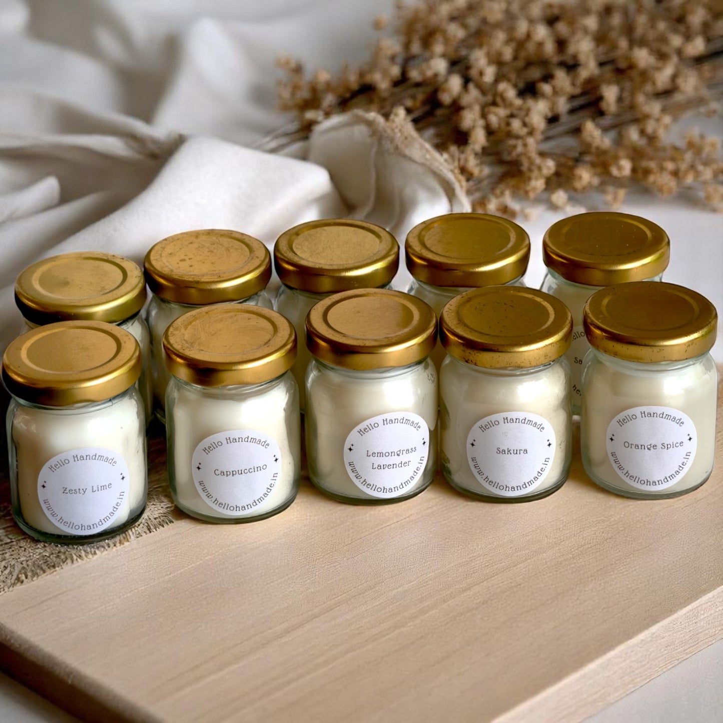 Jar Candle Tester Pack