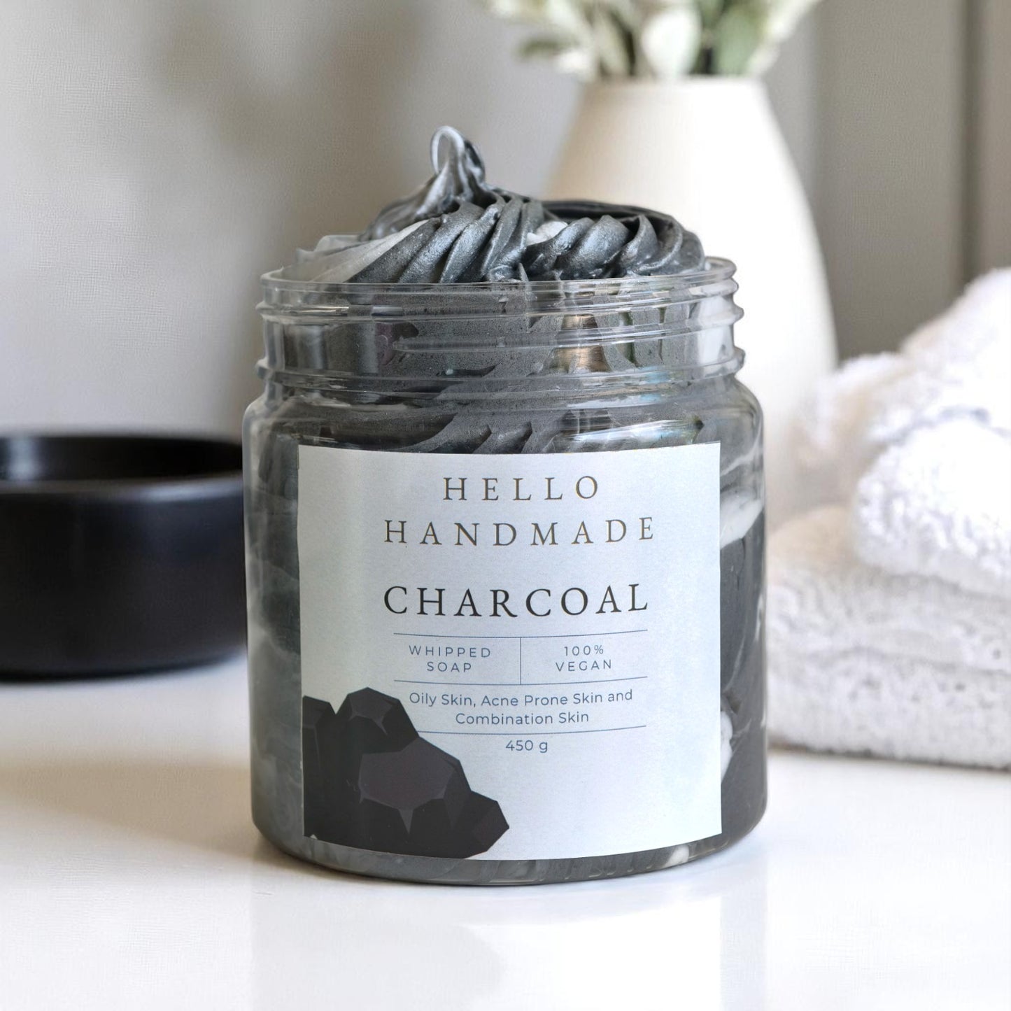 Hello Handmade Whipped Soap – 100% Vegan & Skin-Loving