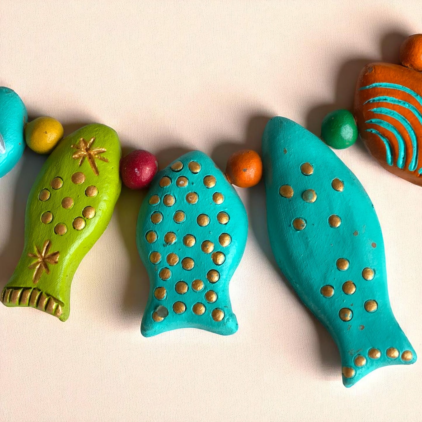 Clay Currents Terracotta Necklace Set
