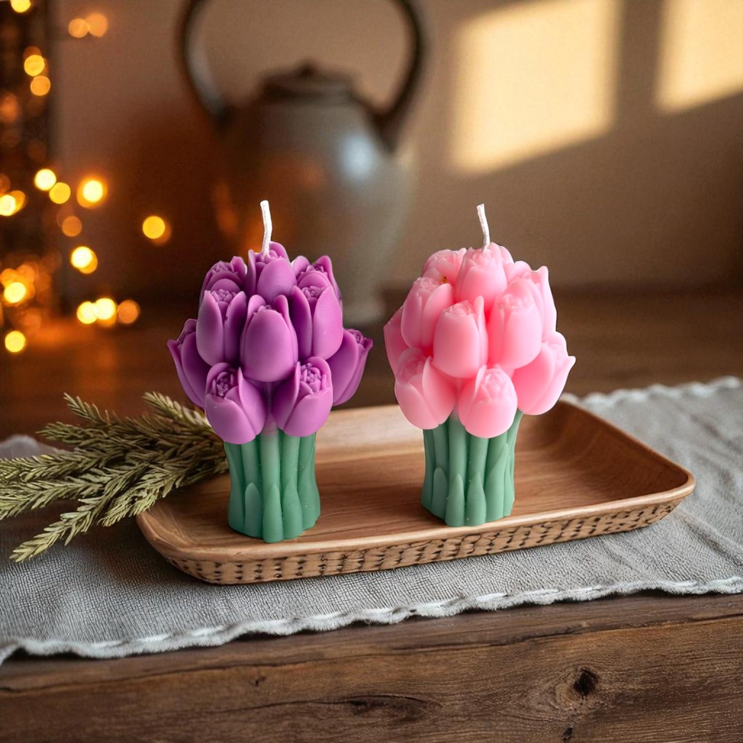Eternal Tulips – Set of 2 (Lavender Scent)