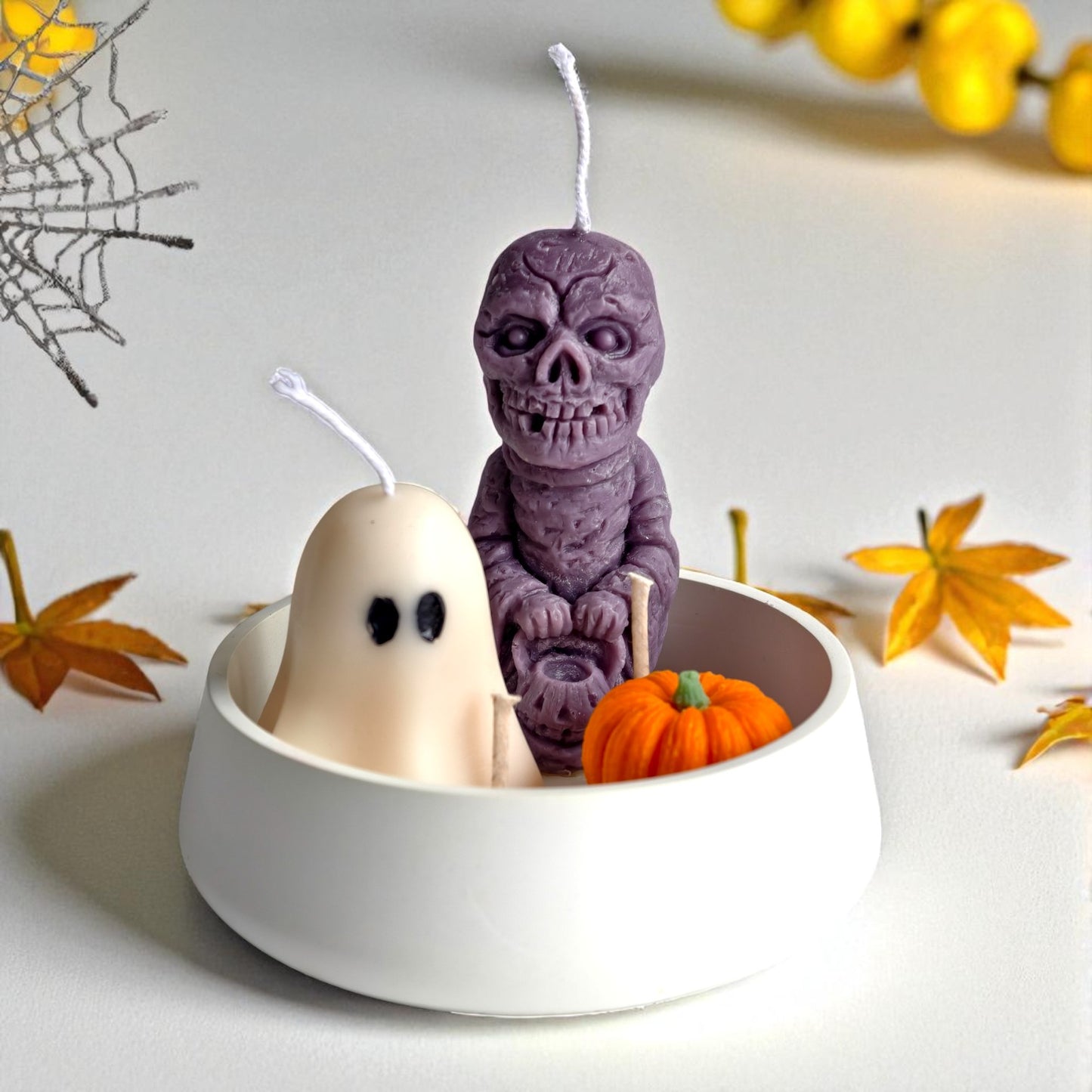 Halloween Candle Gift Set – Pumpkin Spice