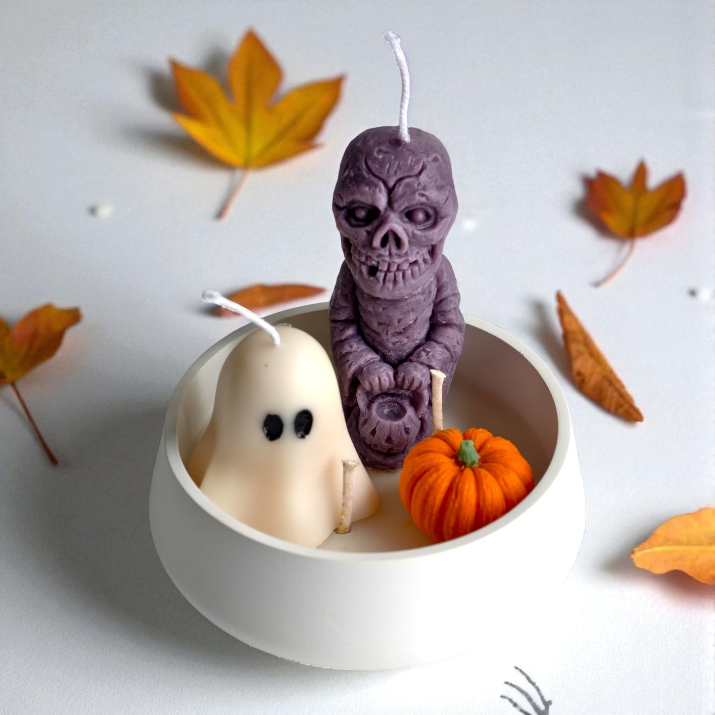 Halloween Candle Gift Set – Pumpkin Spice