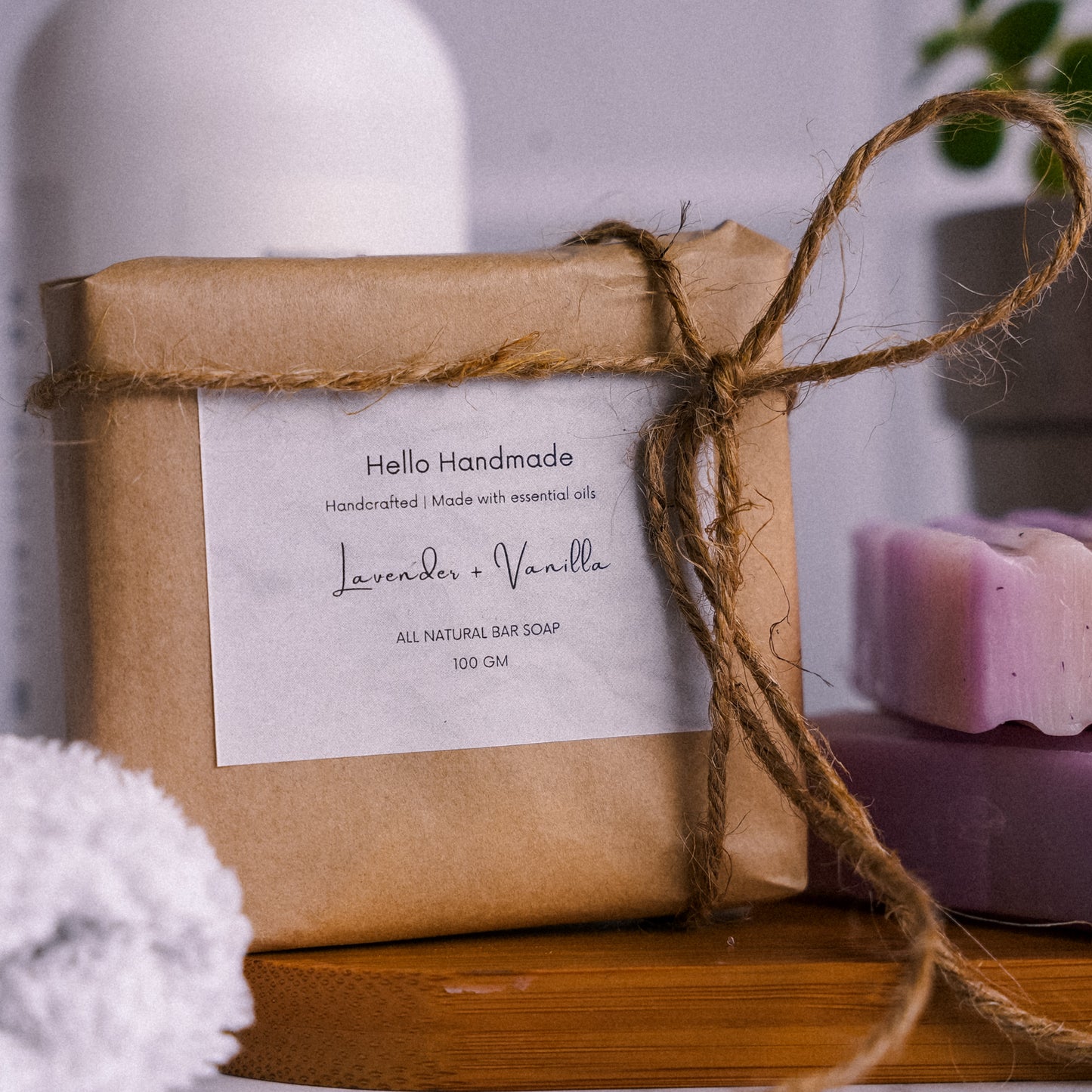 Handmade Artisanal Bar Soap (Pack of 3)