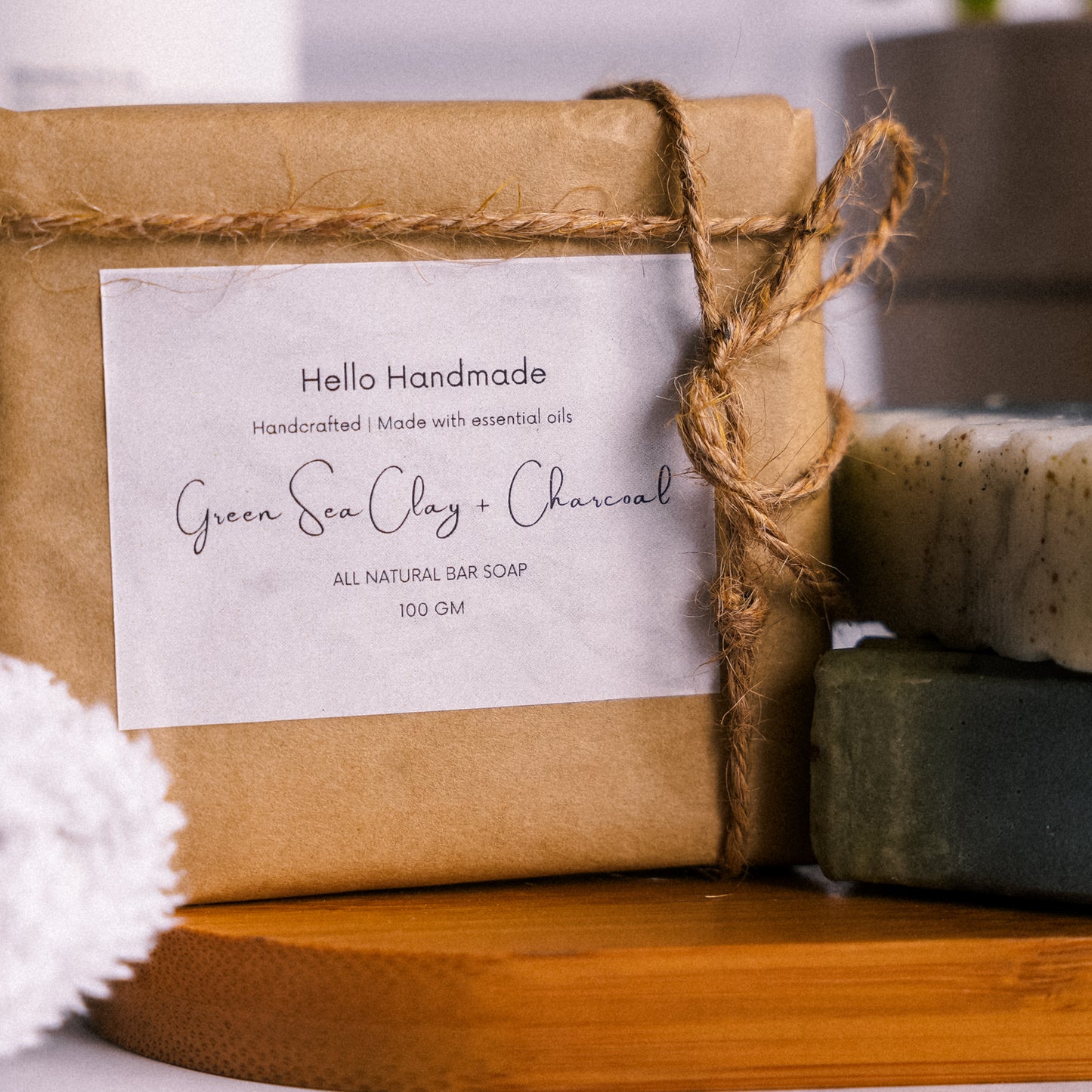 Handmade Artisanal Bar Soap (Pack of 3)