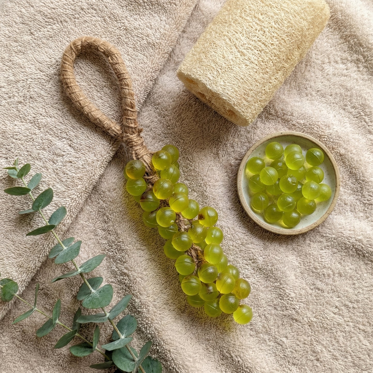 Hanging Grape Soap | Handmade Eco-Friendly Shower Soap