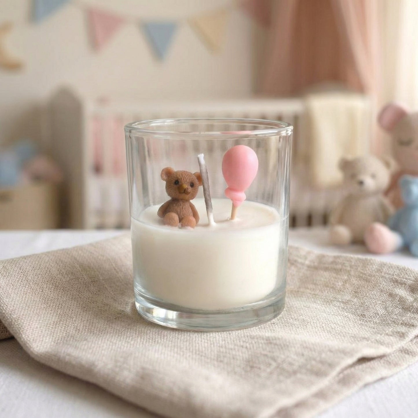 Baby Shower Set of 2 Jar Candle (Vanilla)
