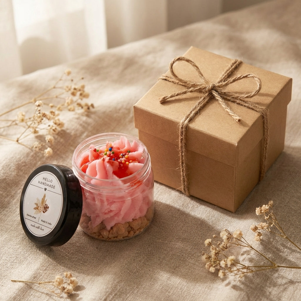 Strawberry Scent Scoopable Wax Melt – Sweet Fruity Home Fragrance