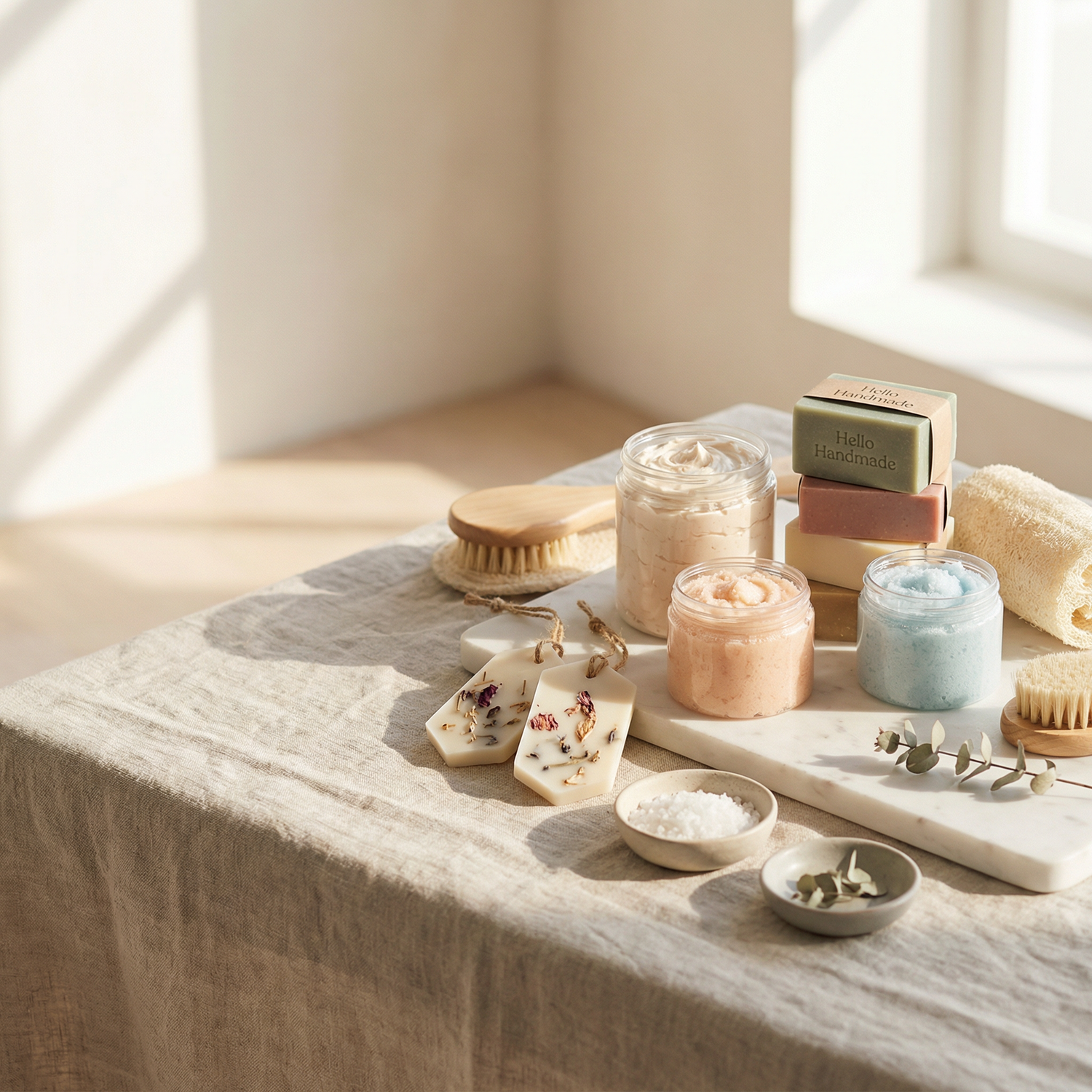 Handmade Bathing Essentials