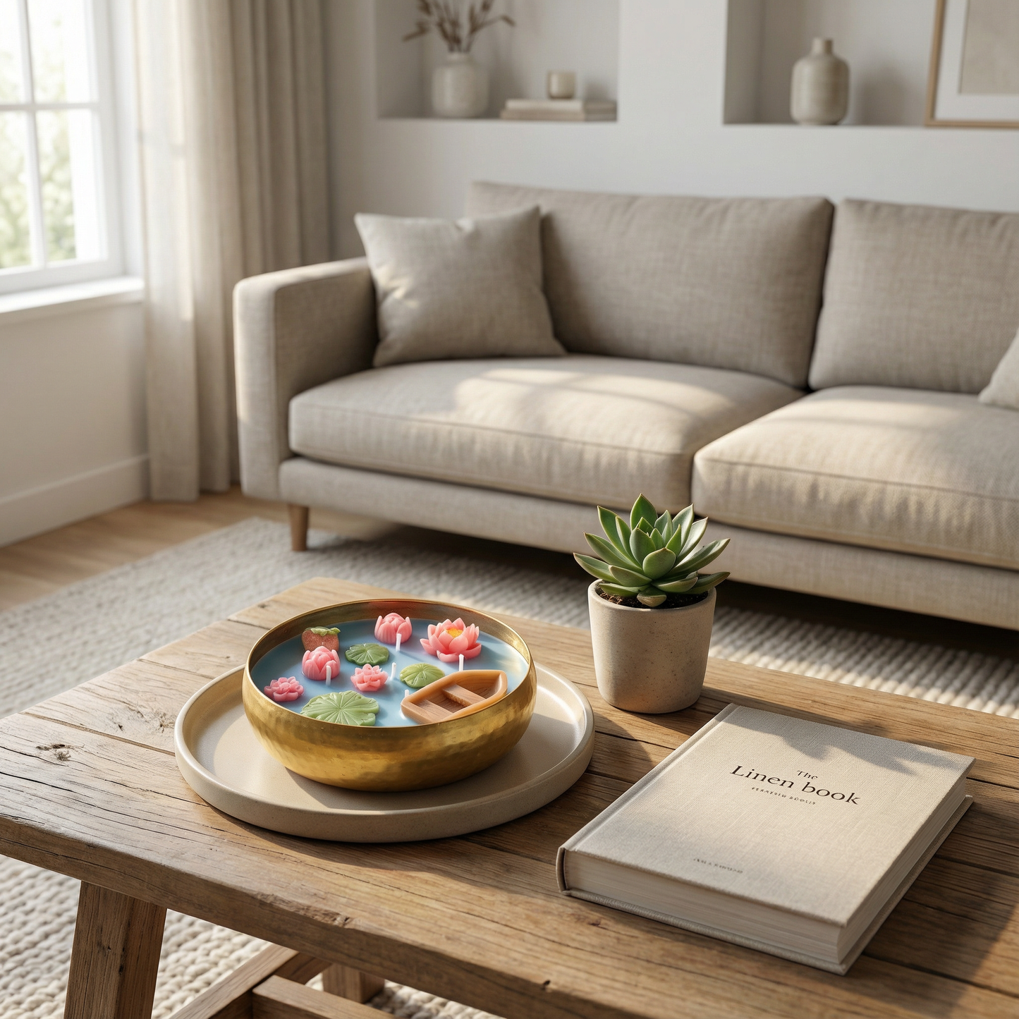 Boat in a Jar Candle – Handcrafted Floating Serenity for Your Space (Ocean Breeze Scent)