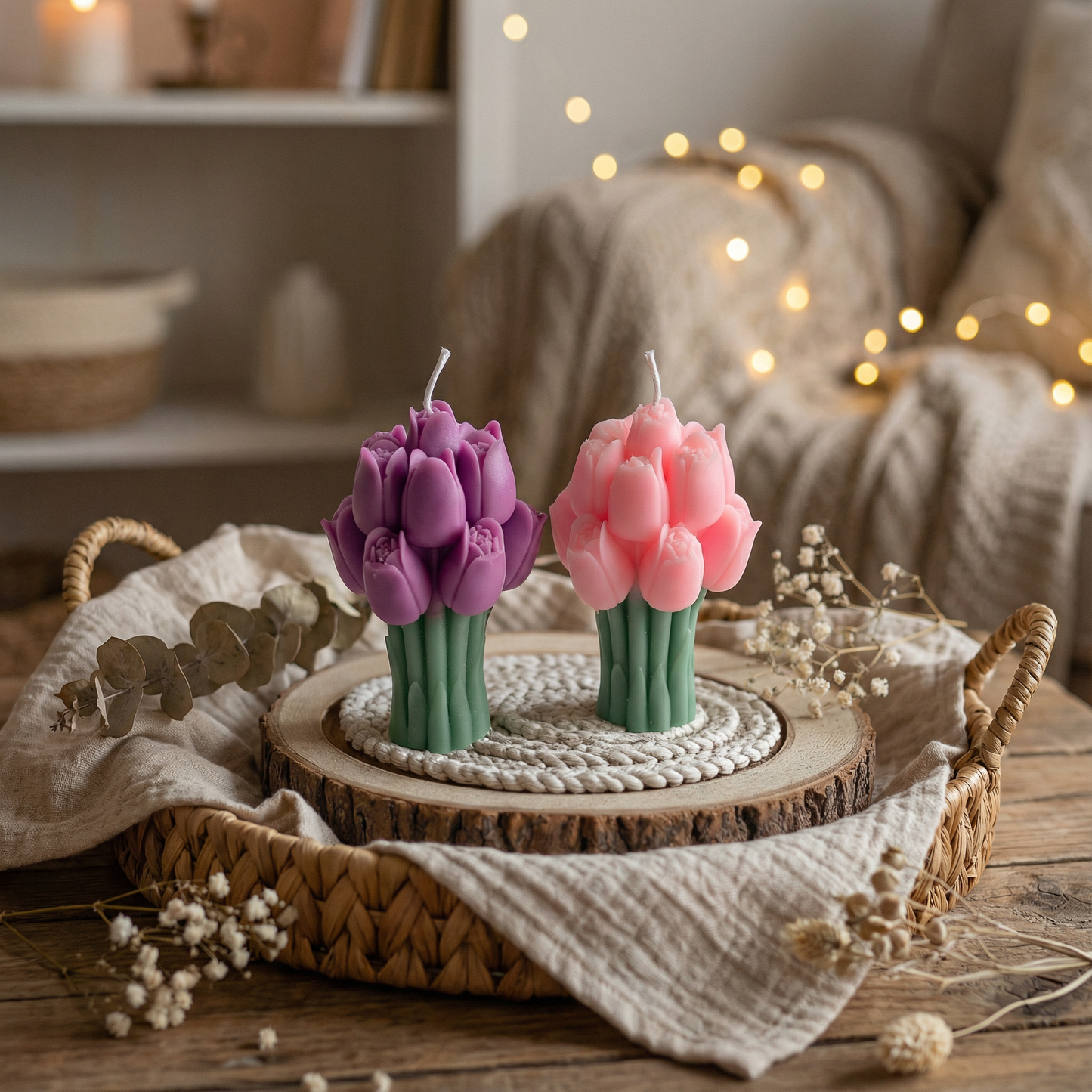 Eternal Tulips – Set of 2 (Lavender Scent)