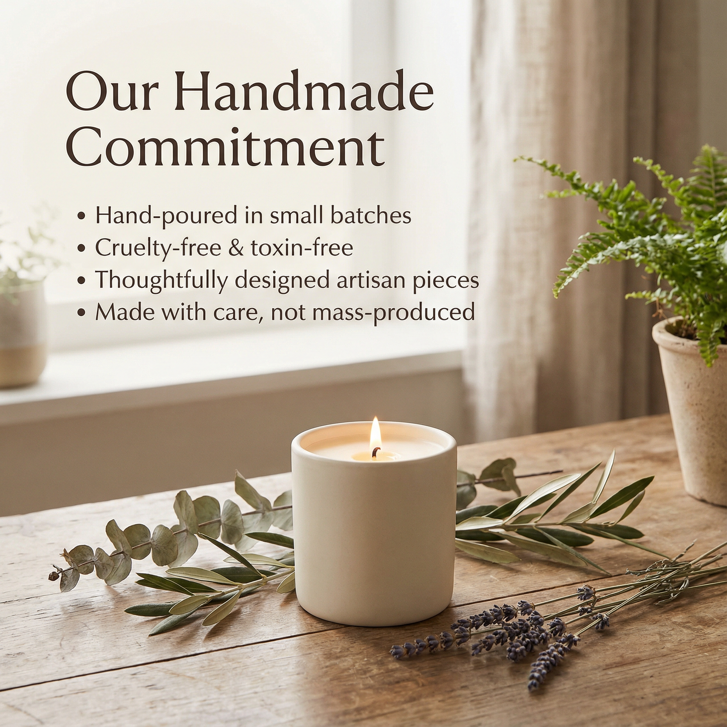 Luxury Handmade Bathing Essentials Gift Box – Candle,Wax Tablet, Whipped Soap, Loofah & Bar Soaps