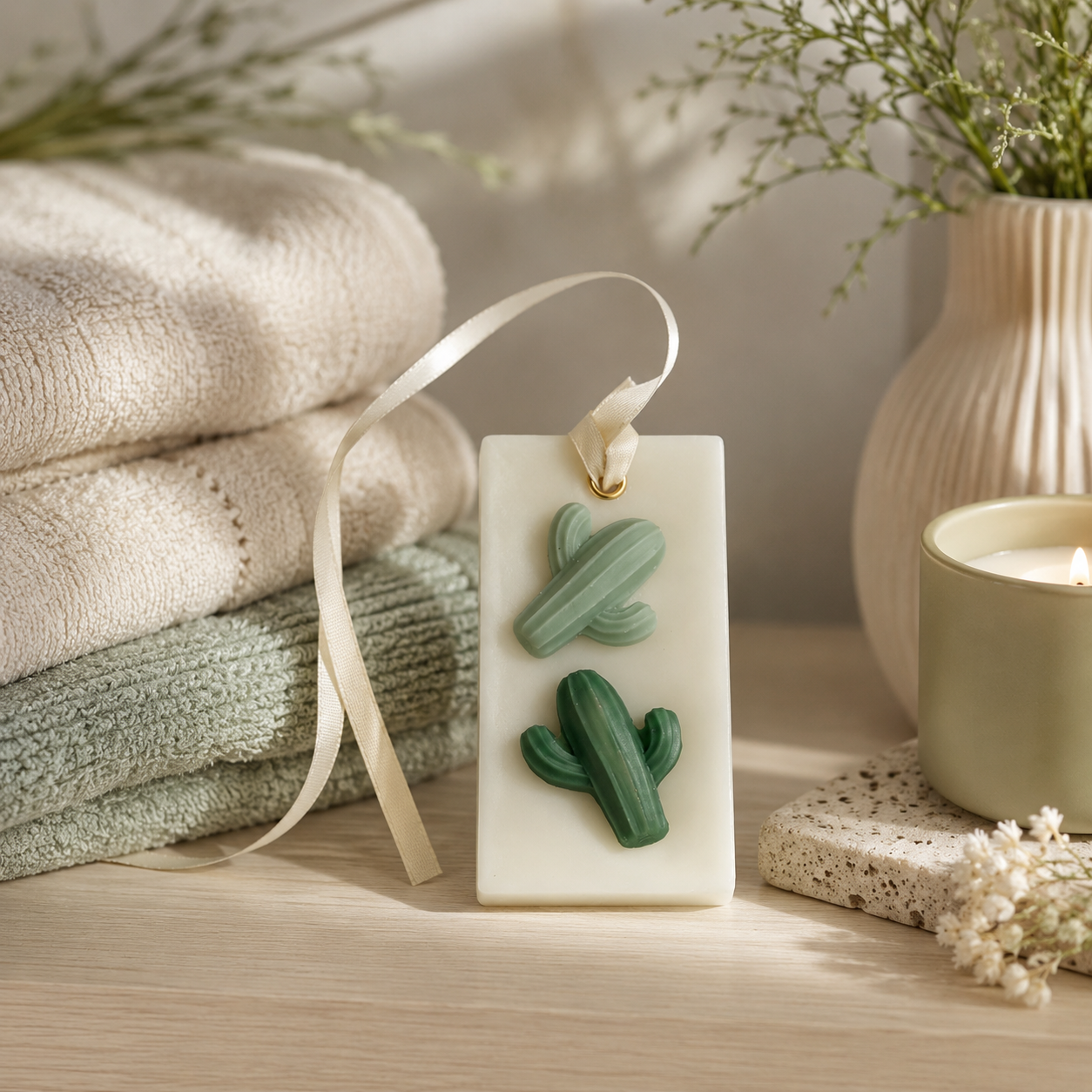 Decorative Wax Tablet – 100g Scented Soy Wax | Long-Lasting Home Fragrance for Wardrobes, Drawers & Close Spaces