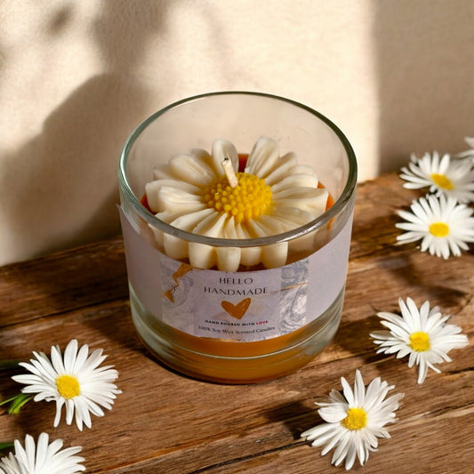 Dreamy Daisy Murphy Glass Jar Candle
