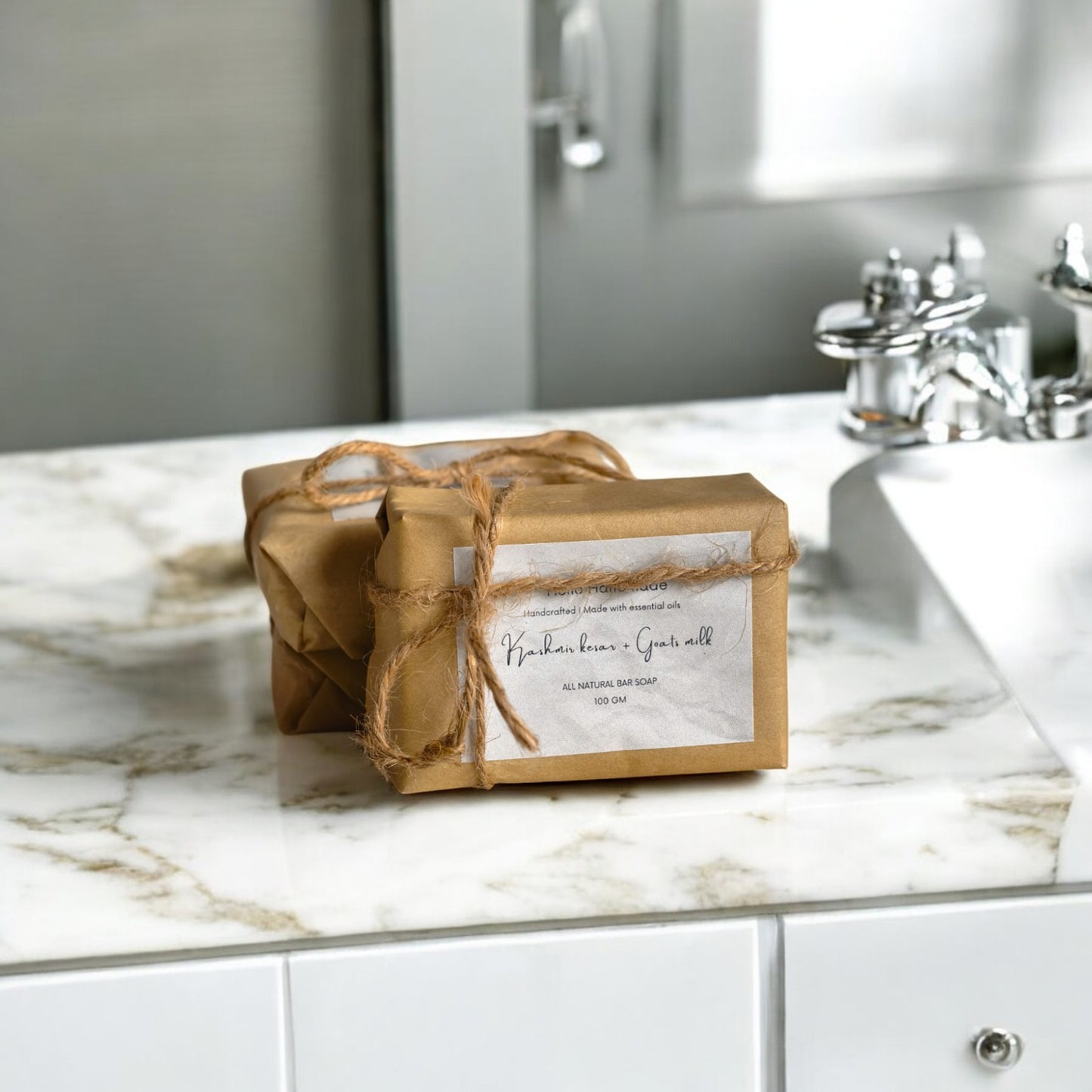Handmade Artisanal Bar Soap (Pack of 3)