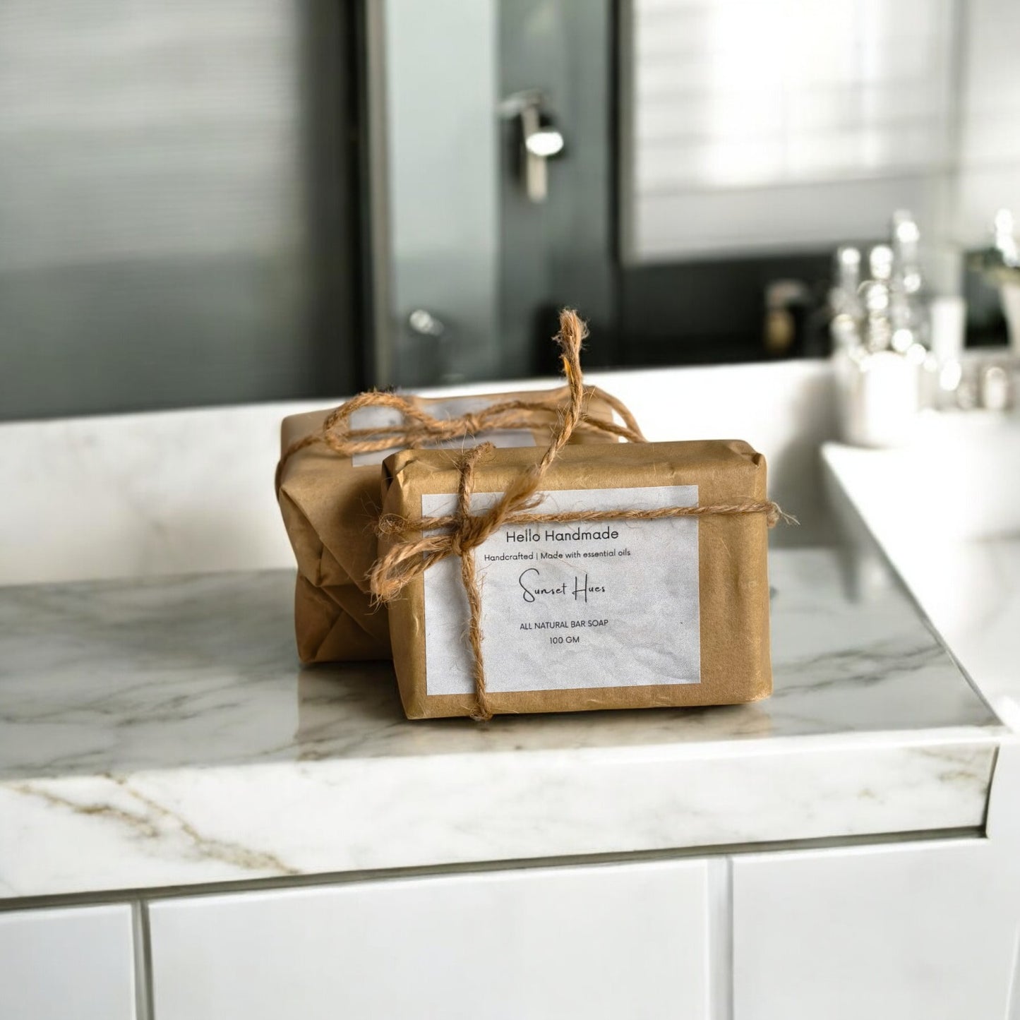 Handmade Artisanal Bar Soap (Pack of 3)