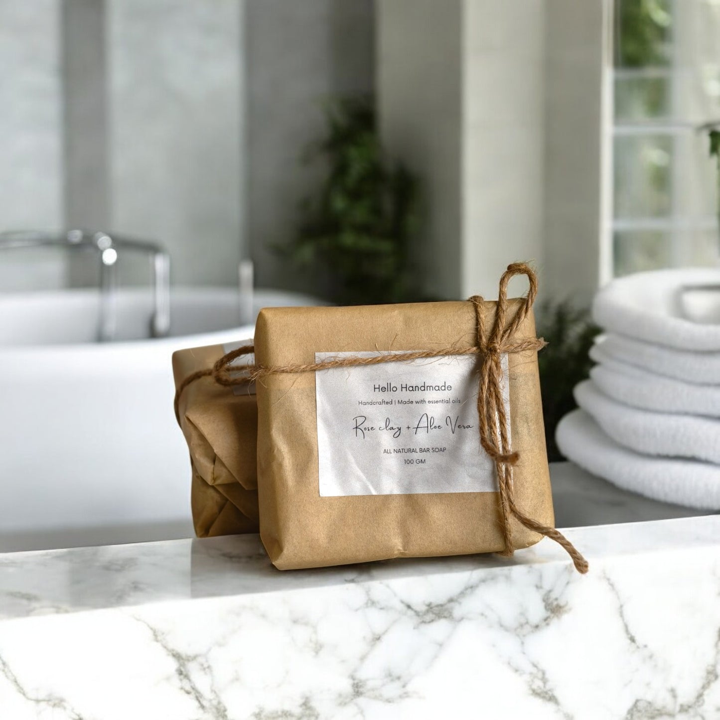 Handmade Artisanal Bar Soap (Pack of 3)