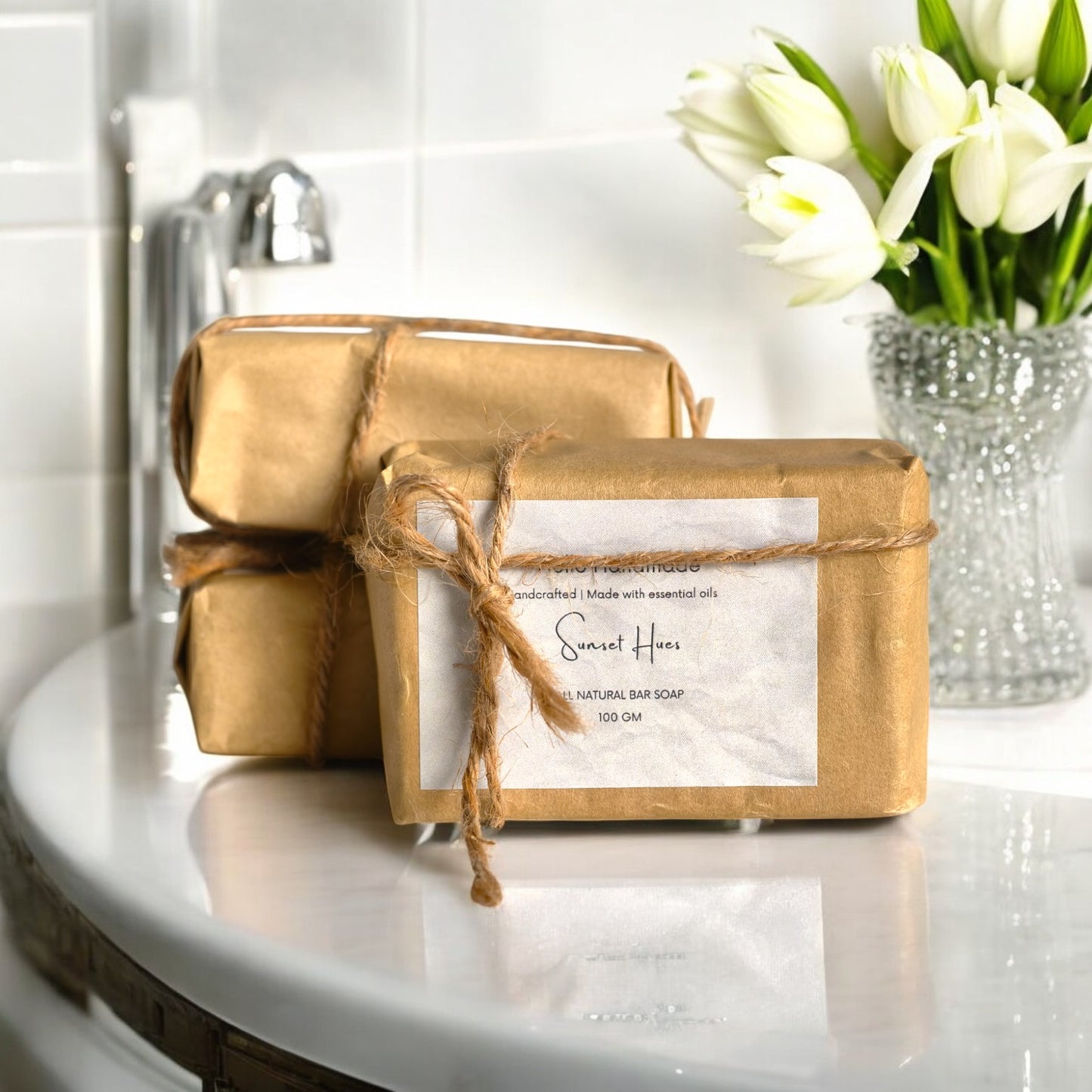 Handmade Artisanal Bar Soap (Pack of 3)
